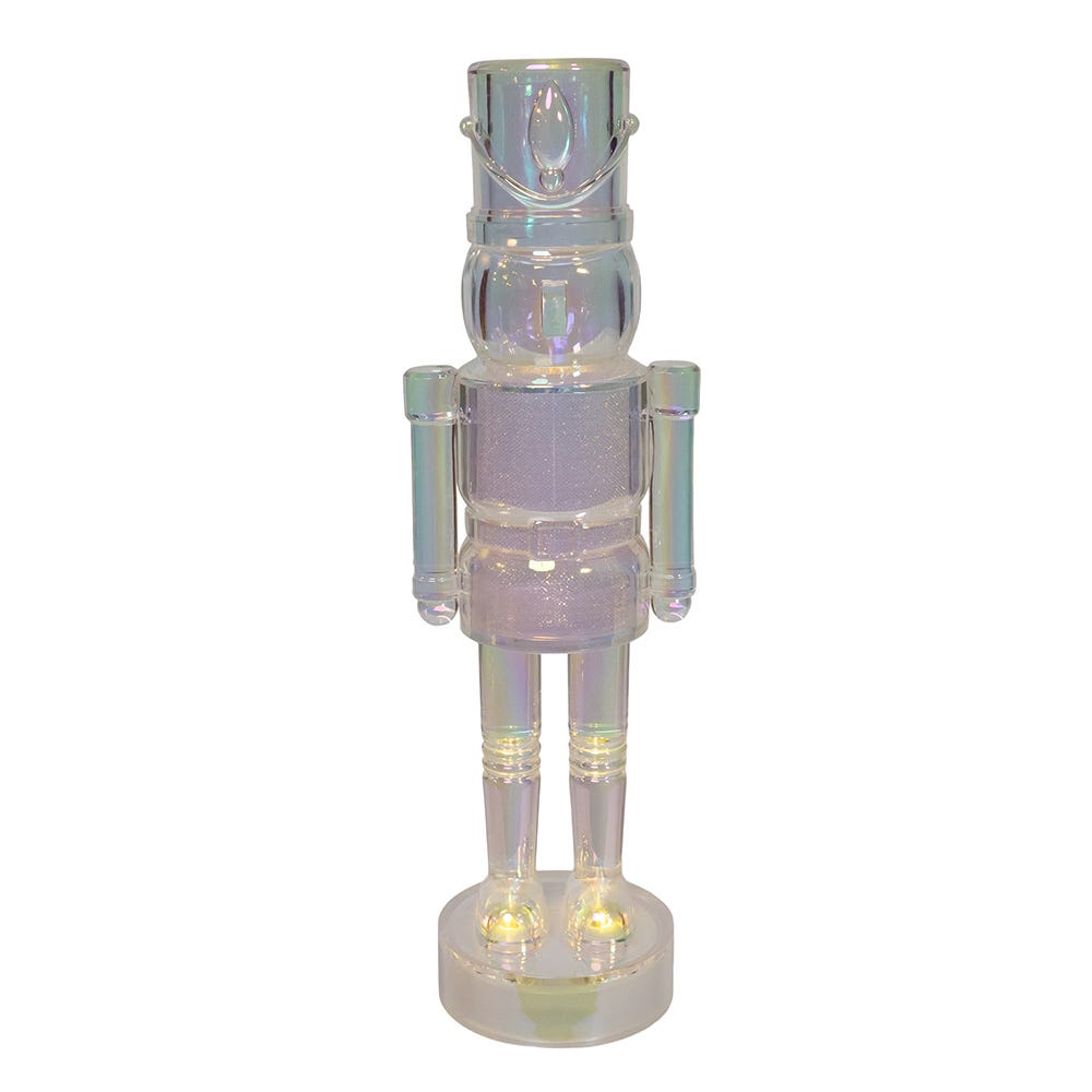 Kurt Adler 14.5-Inch Lighted Soldier Table Piece JEL1420